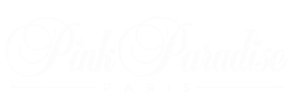 Logo calligraphique Pink Paradise Paris.